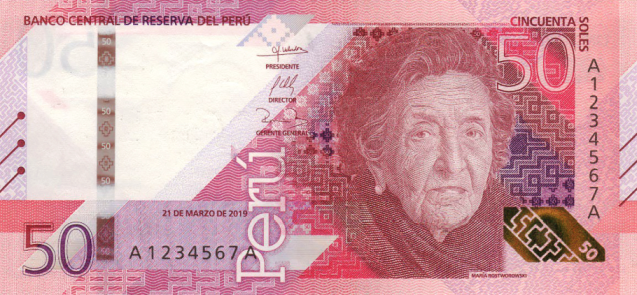 PN198 Peru - 50 Soles (2019)